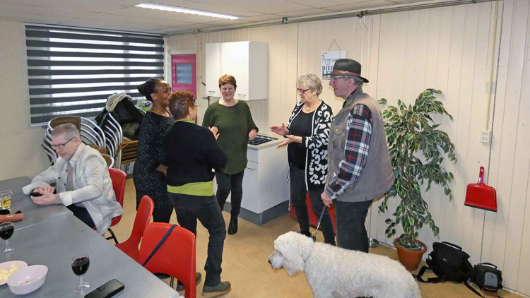 Oog Café onze 2 wekelijkse bijeenkomst zaterdag 22 Januari